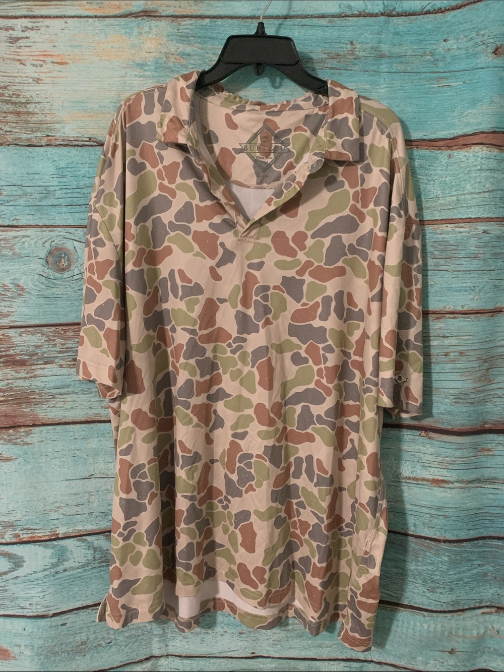 Burlebo | Sz XXL camo polo